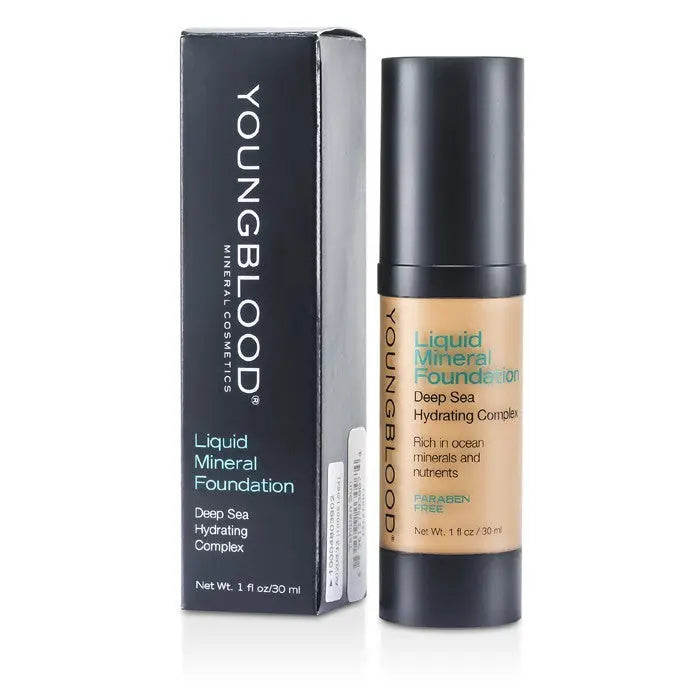 Youngblood Liquid Mineral Foundation - Tahitan Sun 30ml/1oz Wholesale Hub