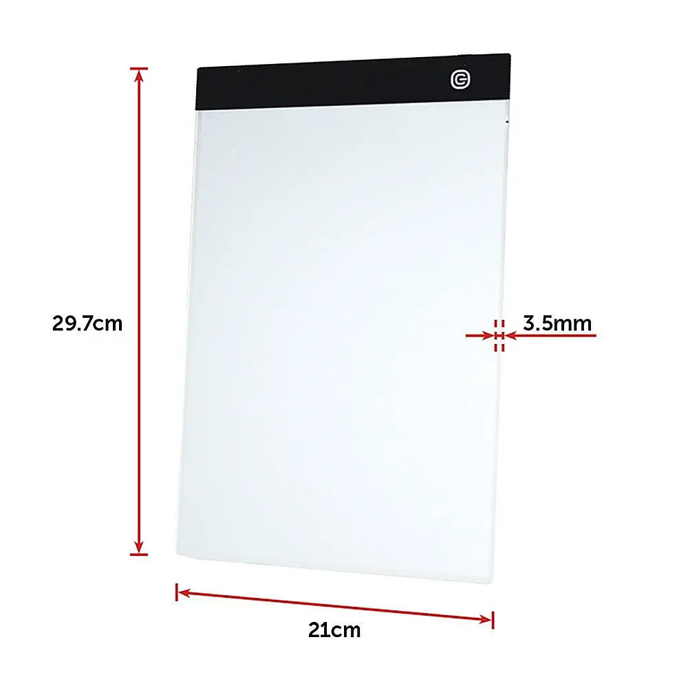 A4 LED Light Box Tracing Board Art Design Stencil Tattoo Copy Drawing Pad Wholesale Hub