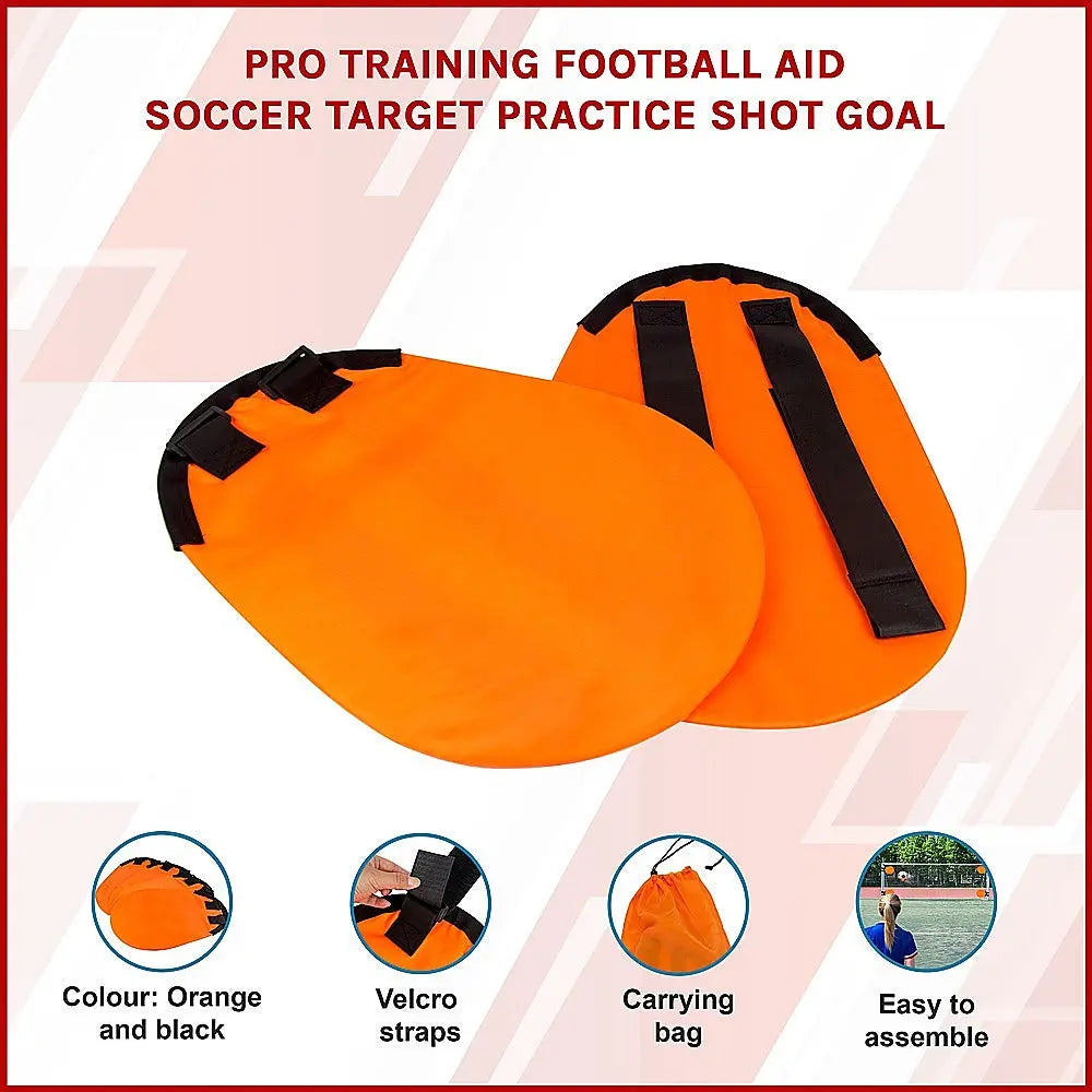 Pro Training Football AID Soccer Target Practice Shot Goal Wholesale Hub
