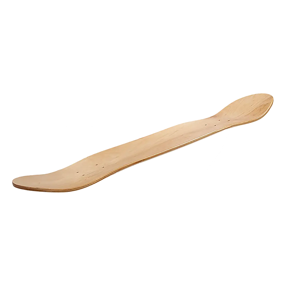 7 Layers Skateboard Deck Natural Wood Maple Double Concave Blank Skate Board DIY Wholesale Hub