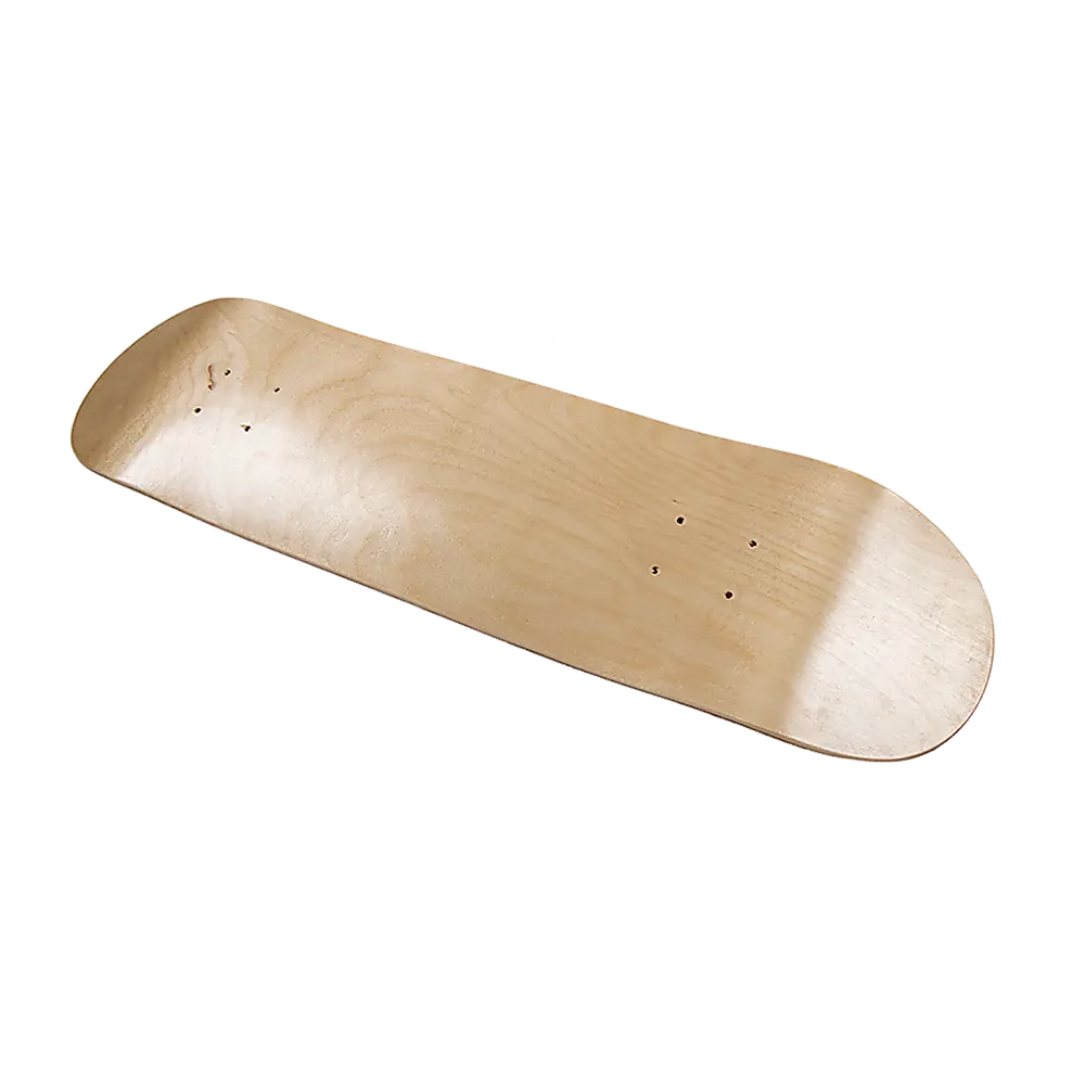 7 Layers Skateboard Deck Natural Wood Maple Double Concave Blank Skate Board DIY Wholesale Hub