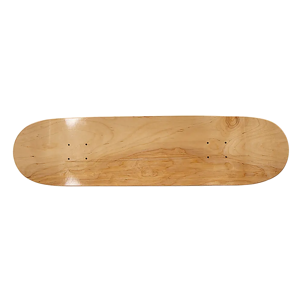 7 Layers Skateboard Deck Natural Wood Maple Double Concave Blank Skate Board DIY Wholesale Hub
