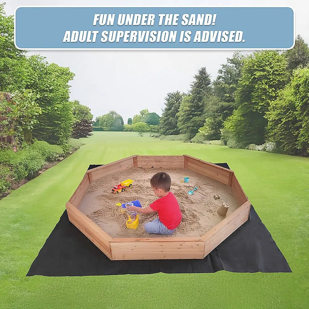 Kids Sand Pit Large Octagonal Wooden Sandpit Wholesale Hub