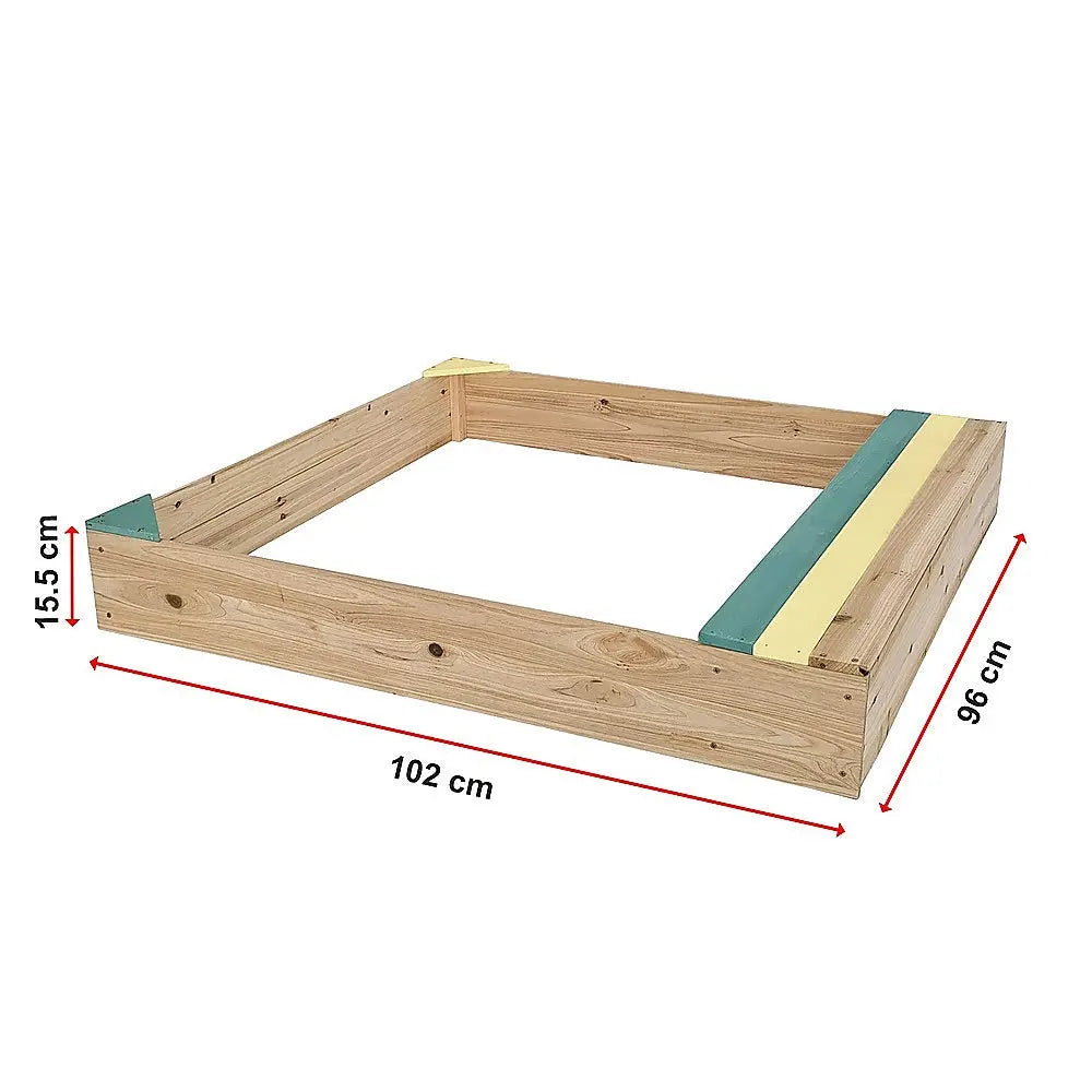 Wooden Kids Backyard Sandbox Children Outdoor Play Toy Sandpit Wholesale Hub