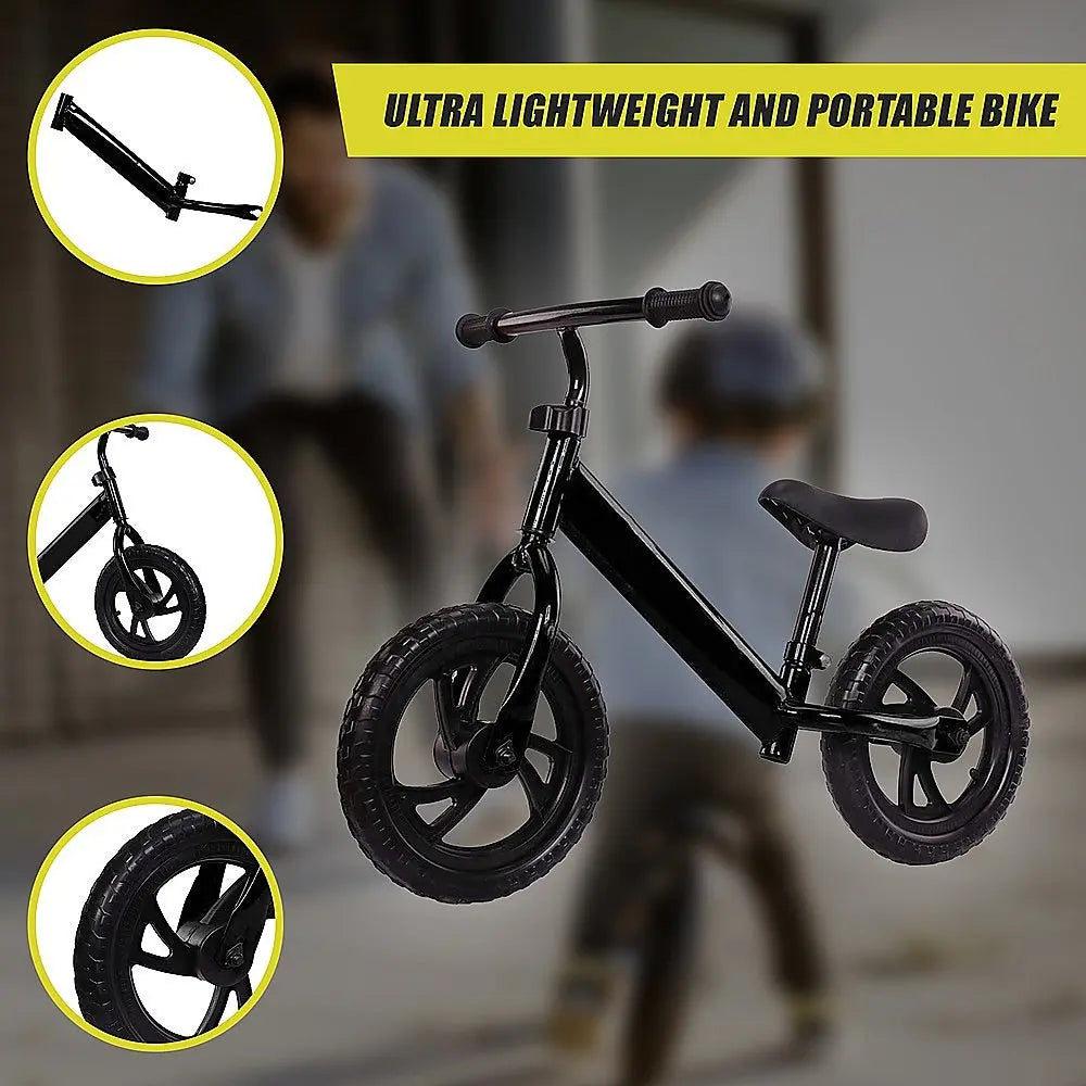 Kids Ride On Push Bike Balance Bicycle with Training Wheels for Toddlers Wholesale Hub