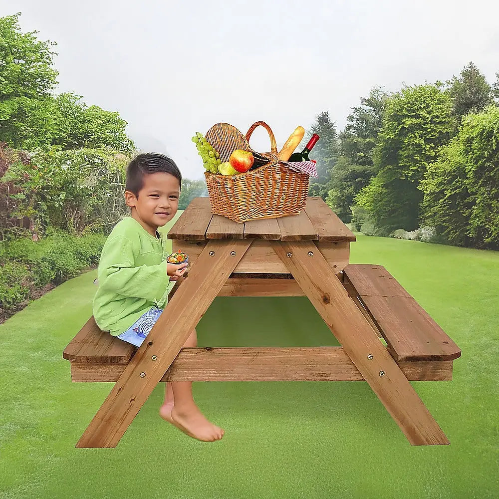 Sand & Water Wooden Picnic Table Wholesale Hub