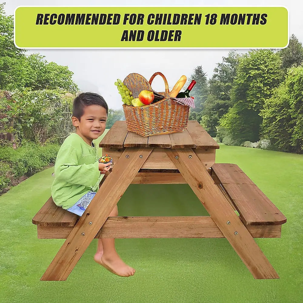 Sand & Water Wooden Picnic Table Wholesale Hub