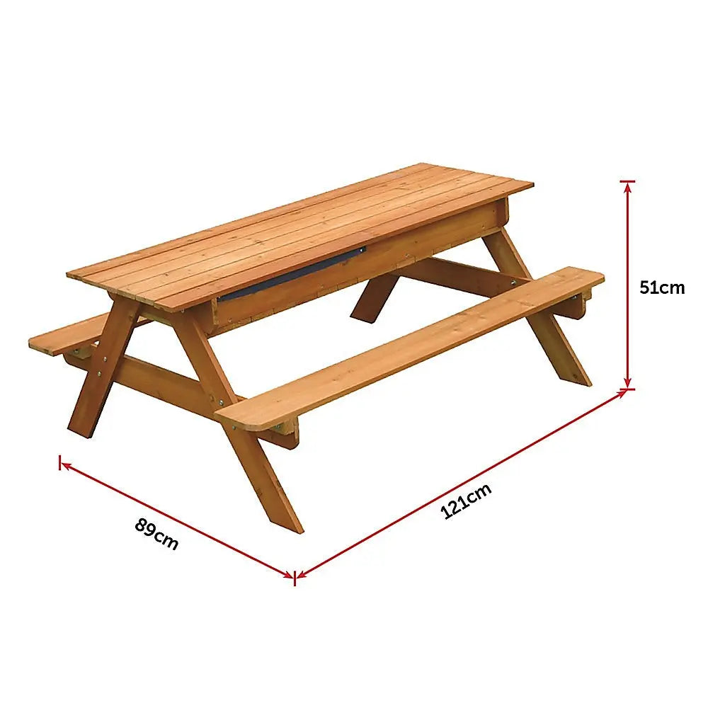 Sand & Water Wooden Picnic Table Wholesale Hub