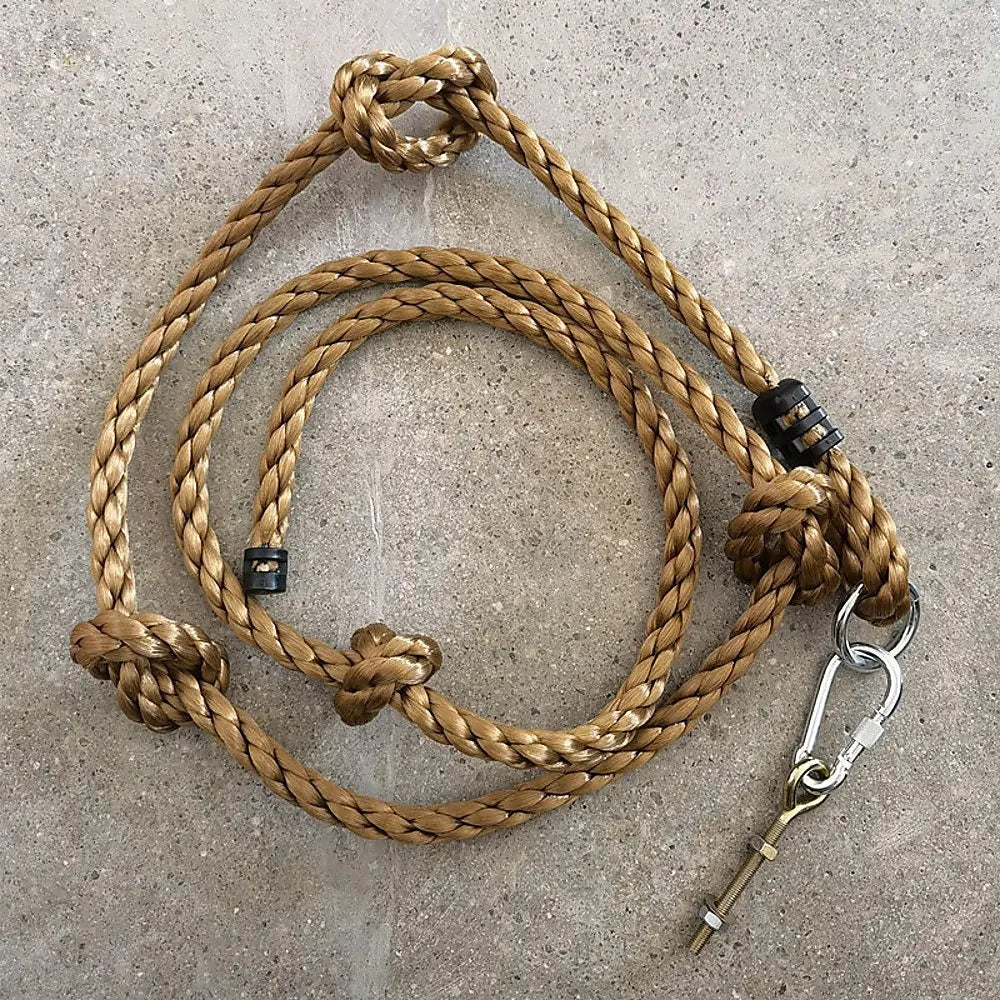 Jungle Gym Rock Climbing Holds Kids Wall Mounting Hardware Knotted Rope 25 Handles Playground Wholesale Hub