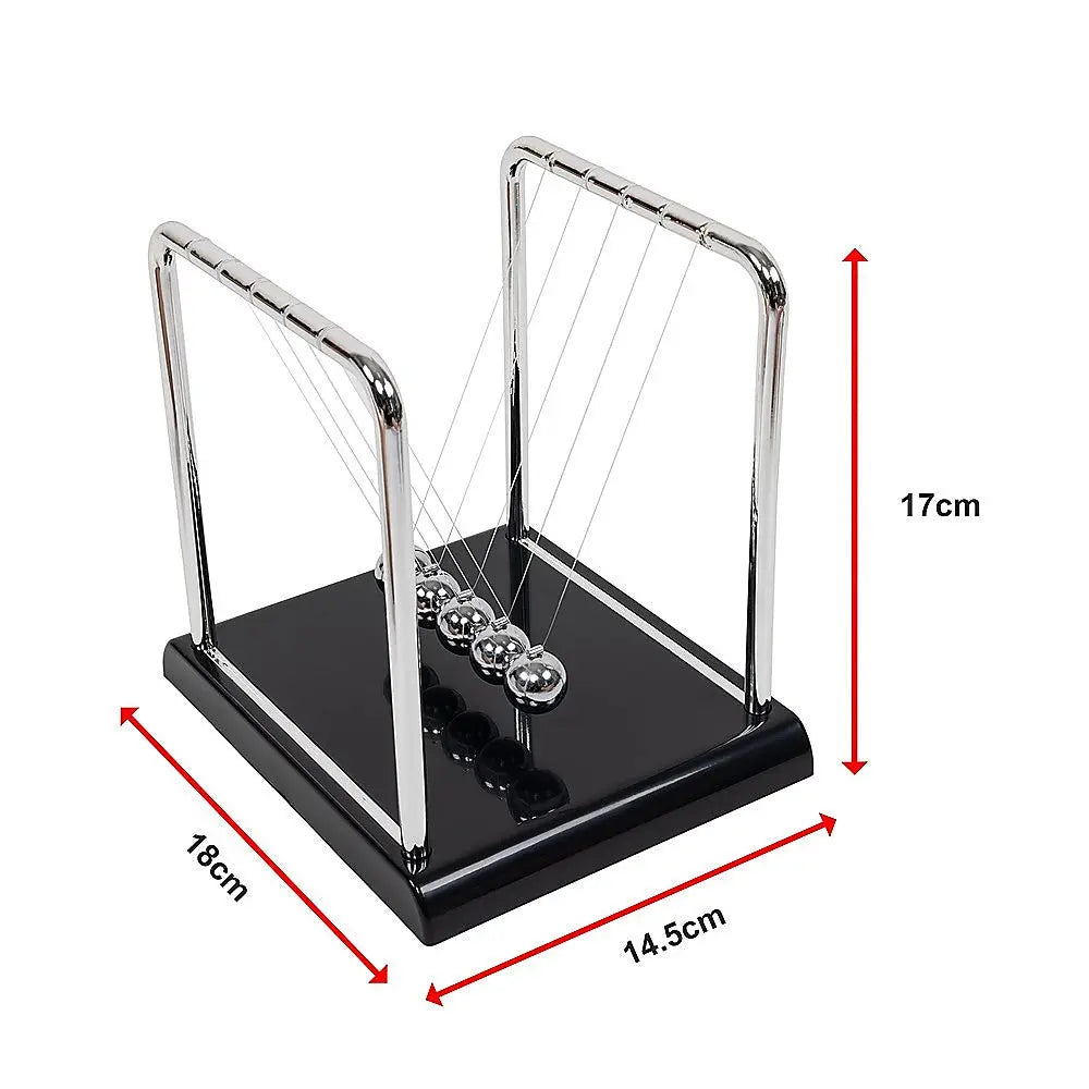 Newton's Cradle Steel Balance Small Pendulum Physics Science Wholesale Hub