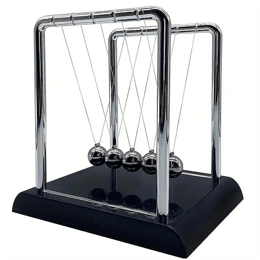 Newton's Cradle Steel Balance Small Pendulum Physics Science Wholesale Hub