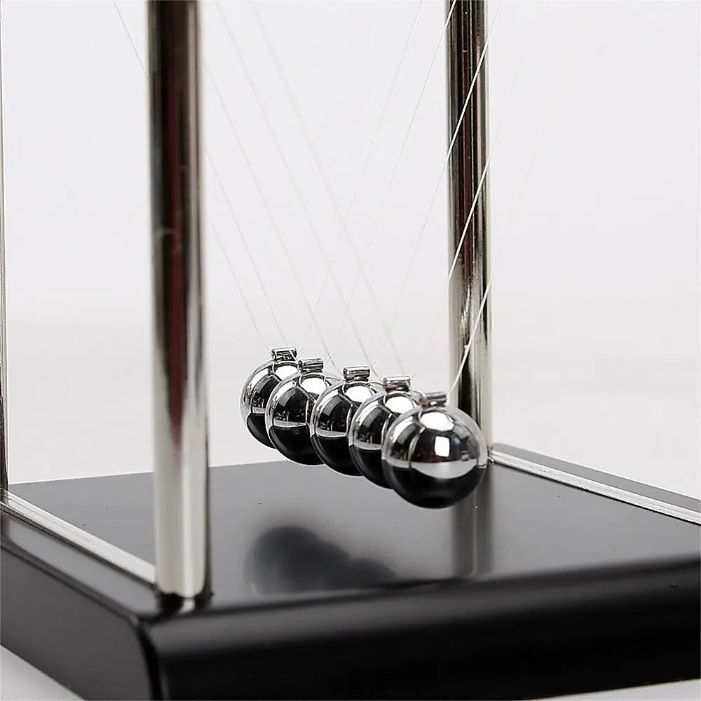 Newton's Cradle Steel Balance Small Pendulum Physics Science Wholesale Hub