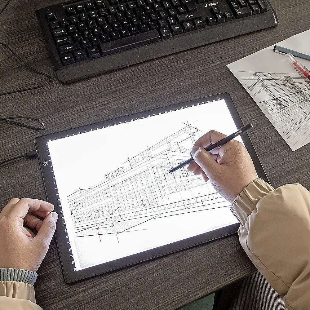 A4 LED Light Tracing Box Drawing Pad for Sketching Animation Art Wholesale Hub