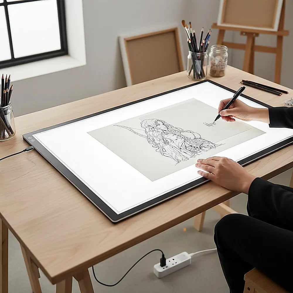 A1 LED Light Box for Drawing, Calligraphy & Tracing Artists Pad Wholesale Hub