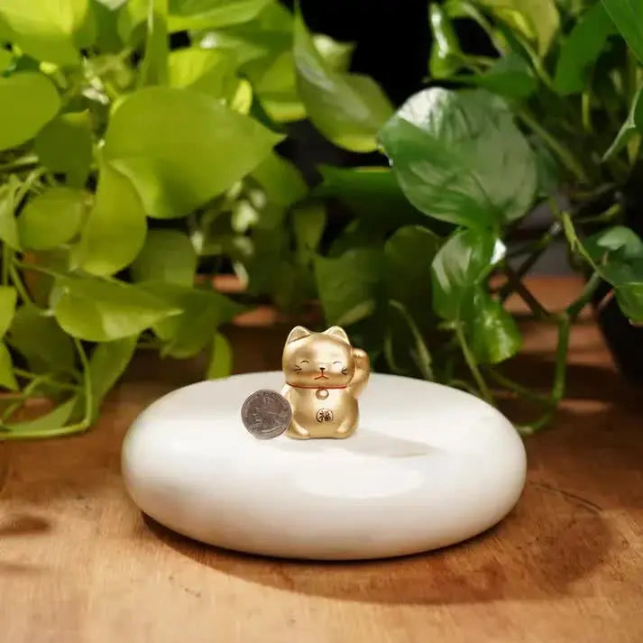 Okimono Gold Maneki Neko Wholesale Hub