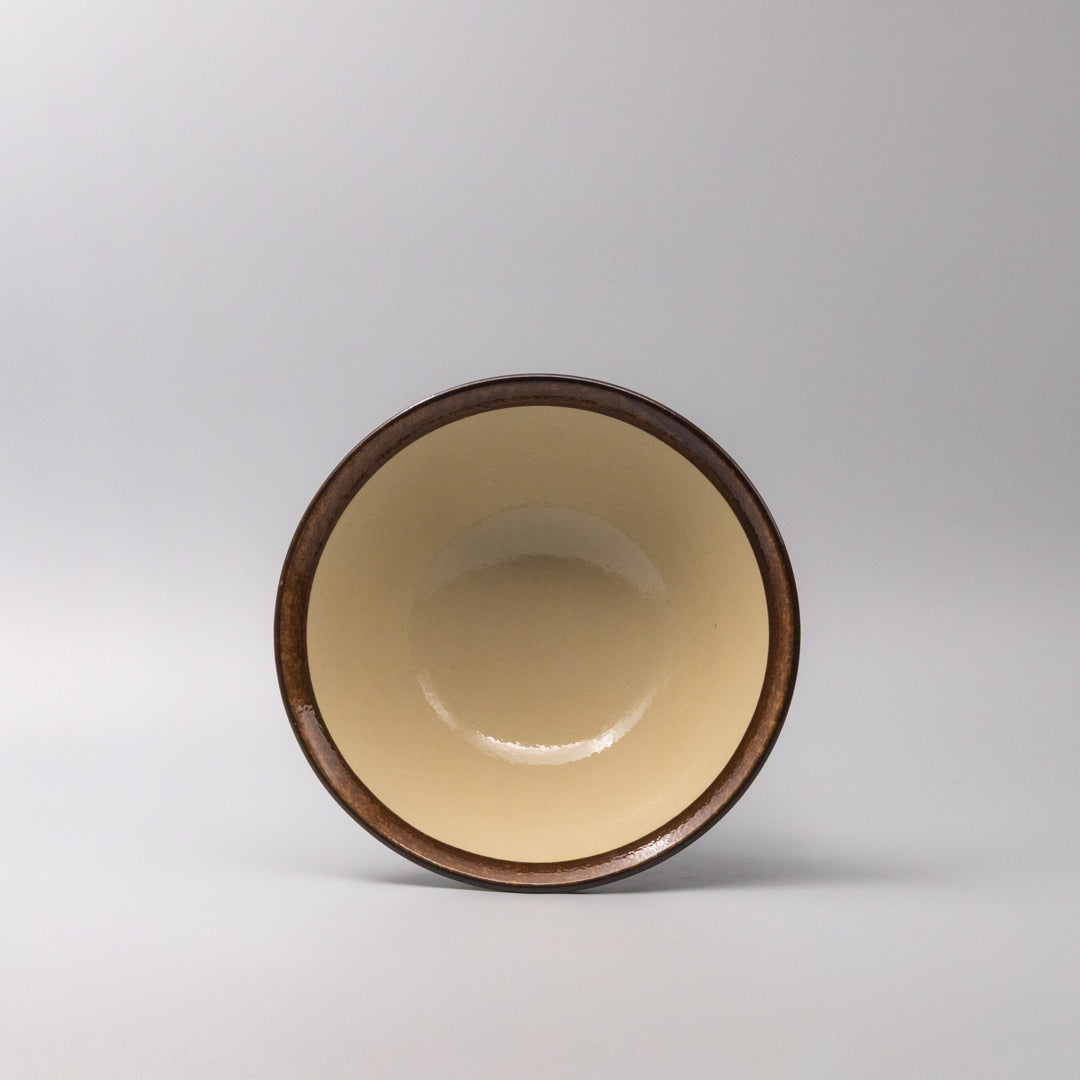 Udon Bowl 22cm Toffee Mon Glaze Wholesale Hub