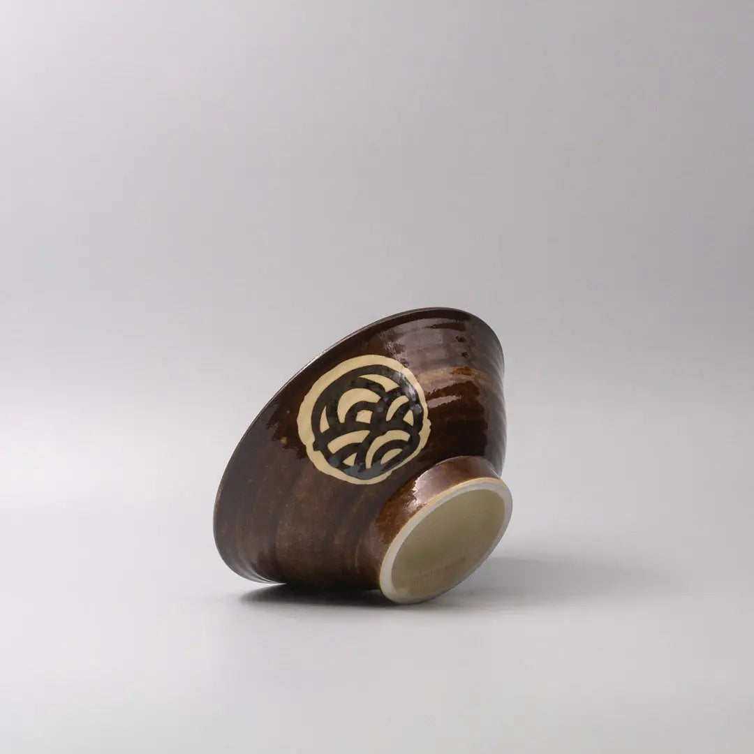 Udon Bowl 22cm Toffee Mon Glaze Wholesale Hub