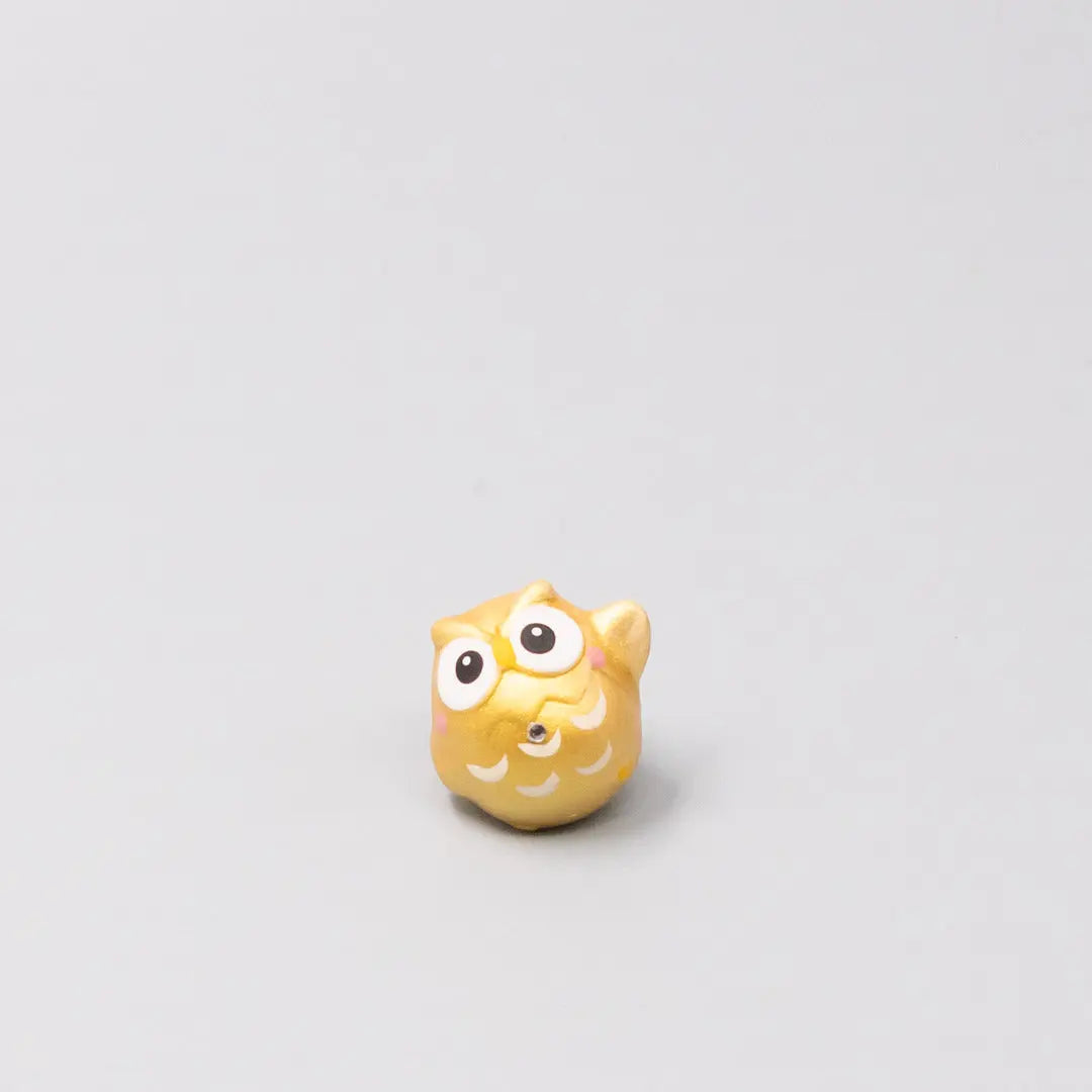 Okimono Lucky Gold Owl Wholesale Hub