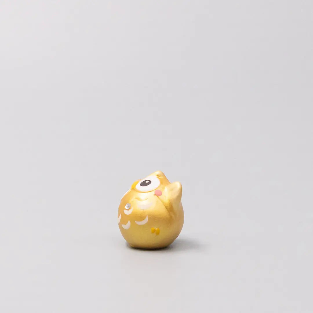 Okimono Lucky Gold Owl Wholesale Hub
