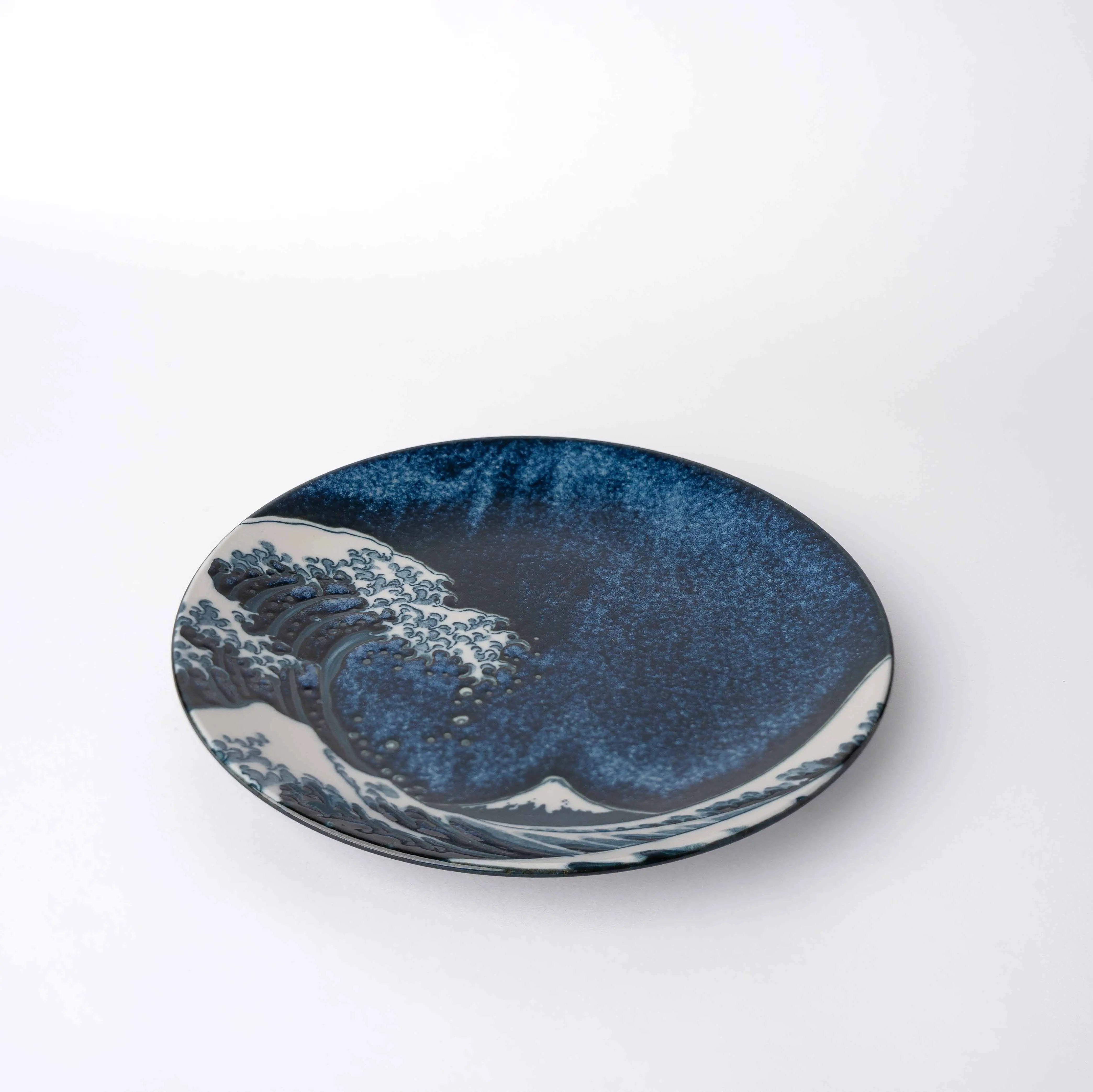 Side Plate 20cm Hokusai Great Wave Design Wholesale Hub