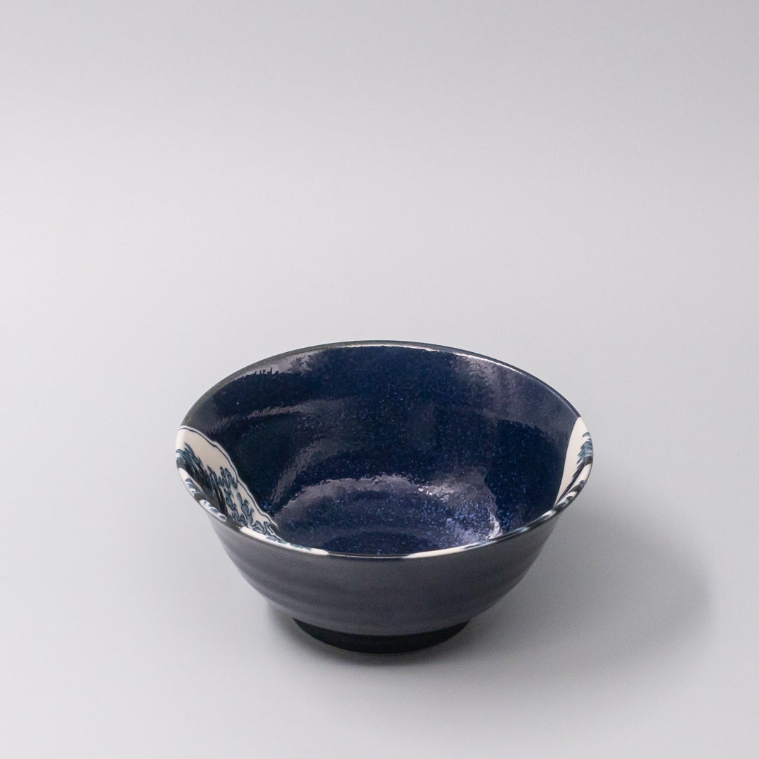 Rice Bowl 15cm Hokusai Great Wave Design Wholesale Hub