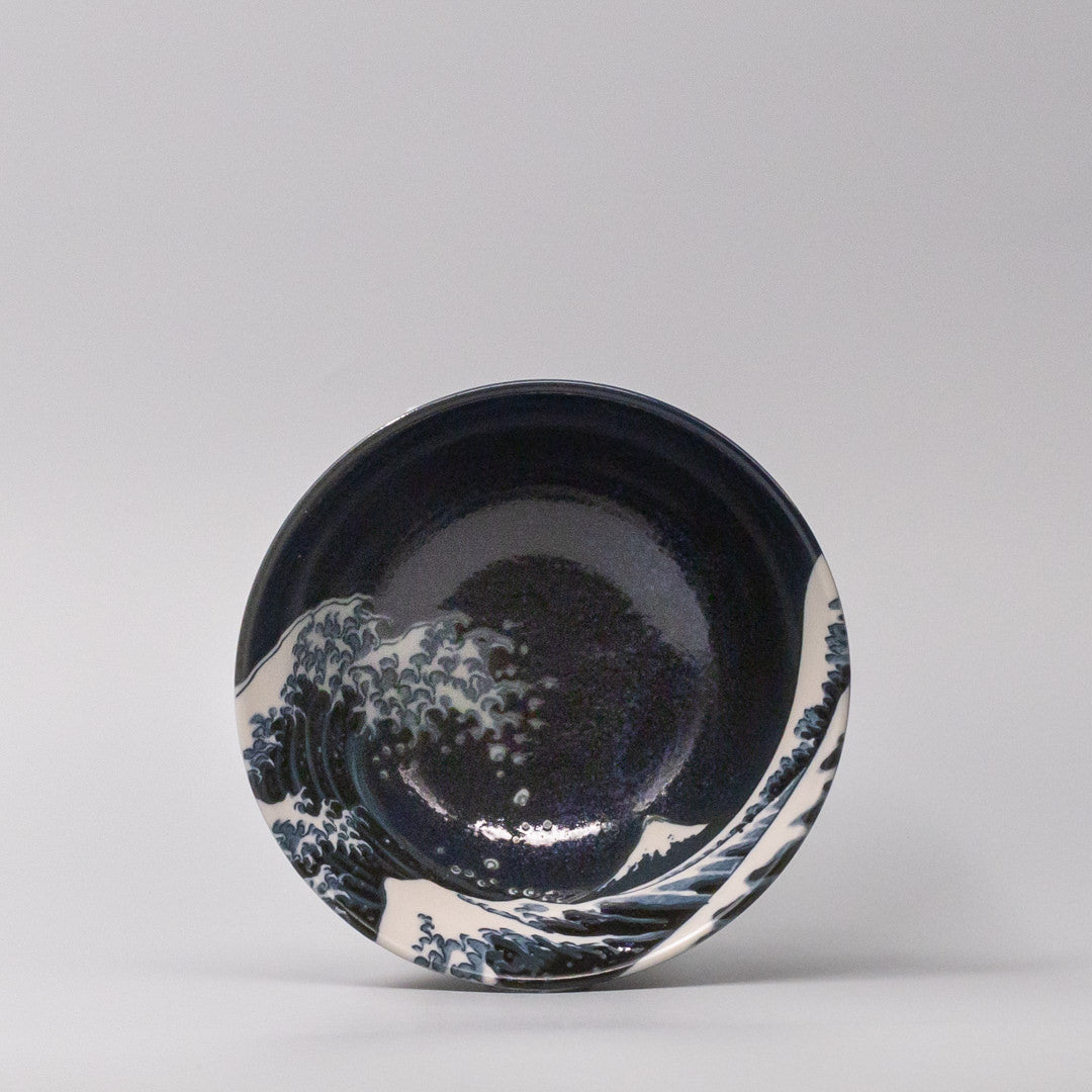 Rice Bowl 15cm Hokusai Great Wave Design Wholesale Hub