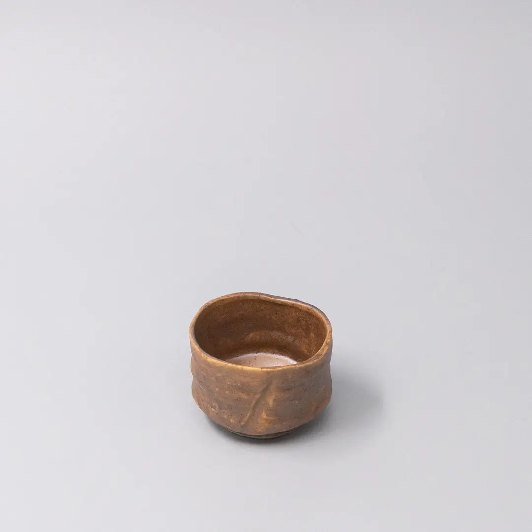 Sake Cup Ochre Glaze Wholesale Hub