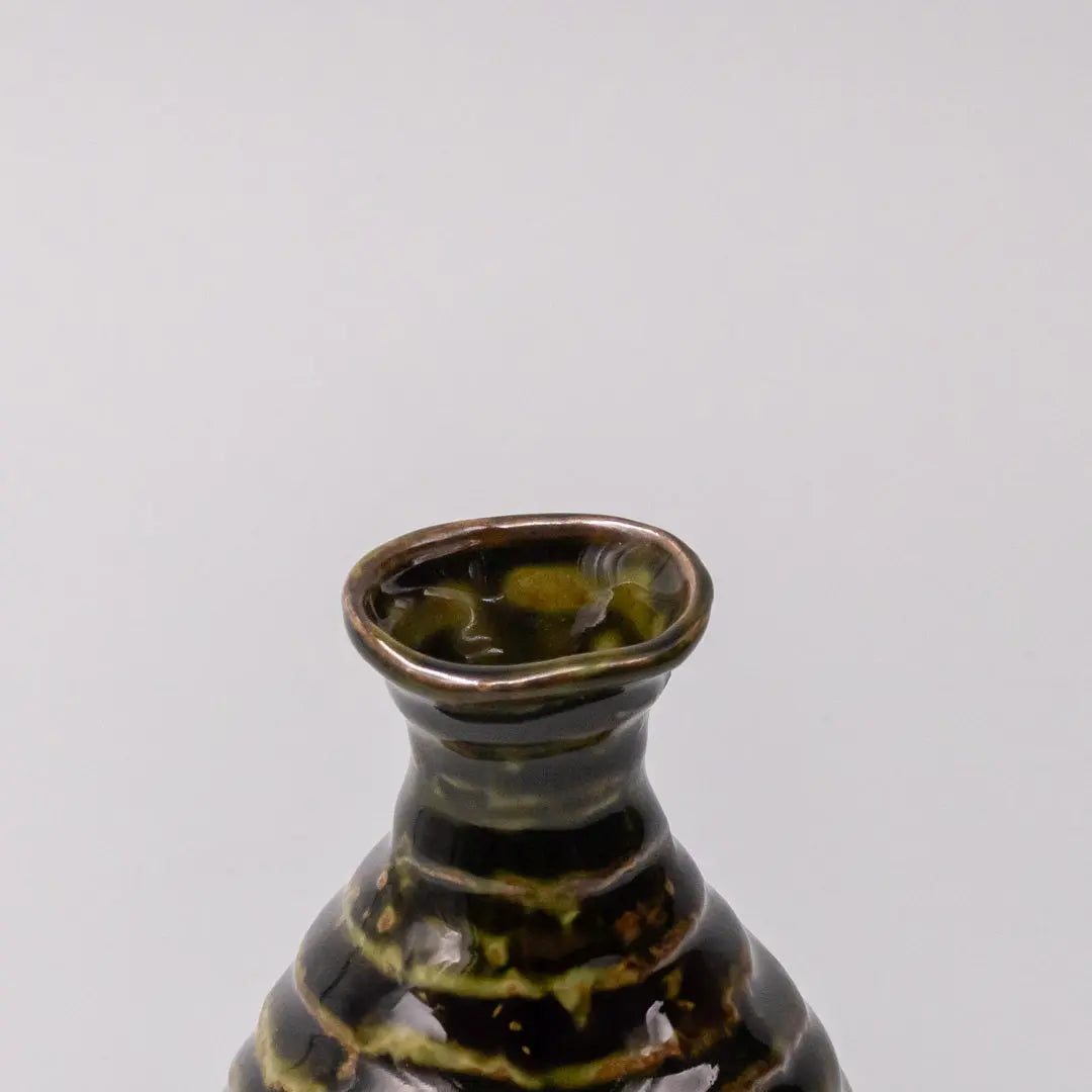 Sake Jug 180ml Sage Brown Glaze Wholesale Hub