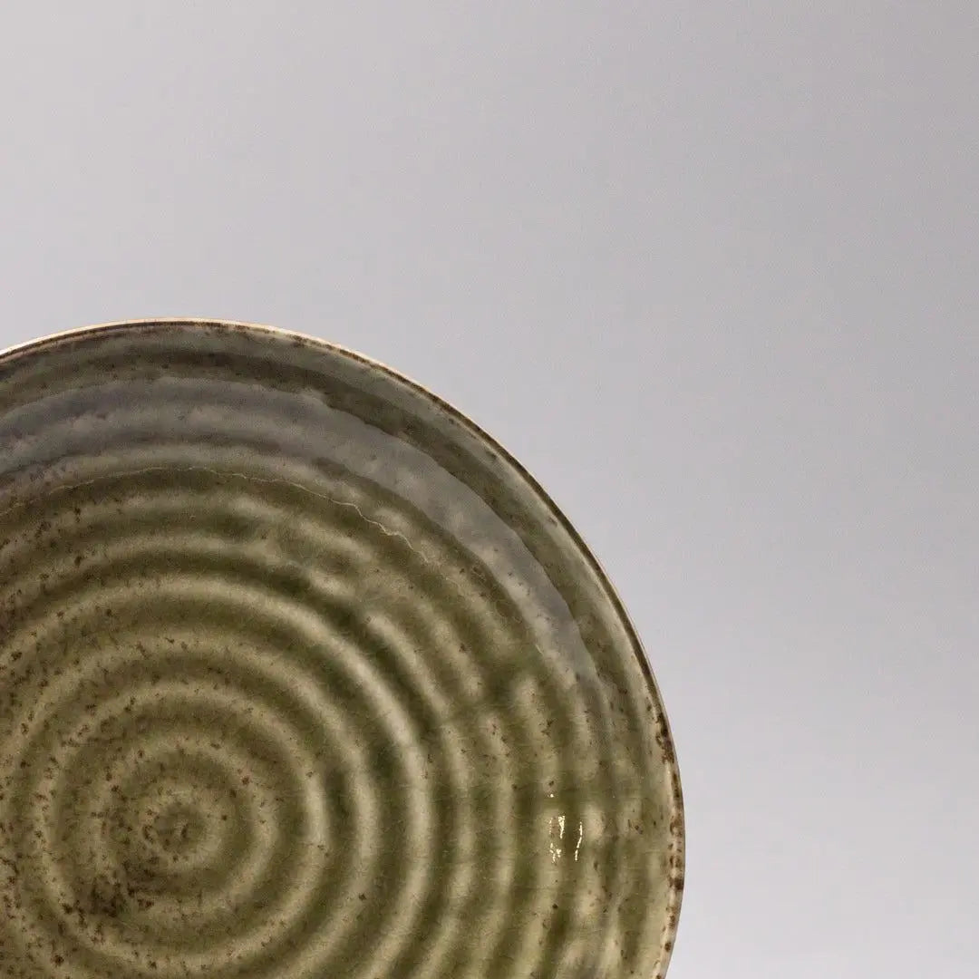Organic Dinner Plate 23cm Sage Green Glaze Wholesale Hub