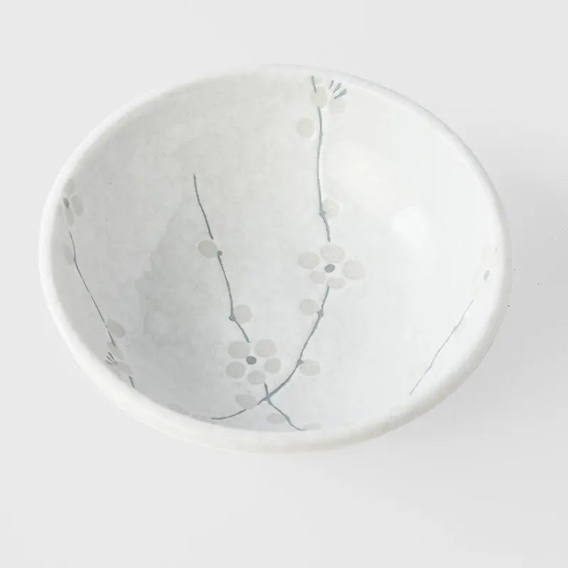 Bowl 13cm White Blossom Glaze Wholesale Hub