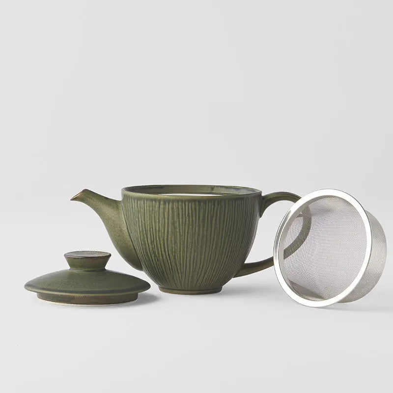 Teapot 400ml Forest Glaze Wholesale Hub