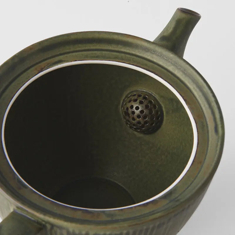 Teapot 400ml Forest Glaze Wholesale Hub
