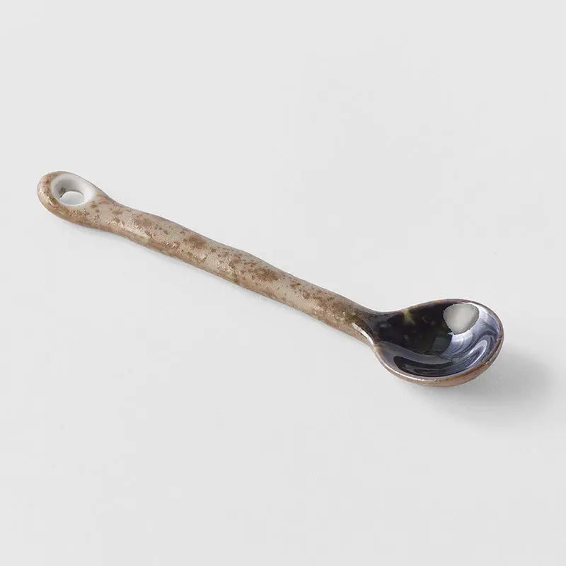 Spoon 12cm Crystal Green Glaze Wholesale Hub