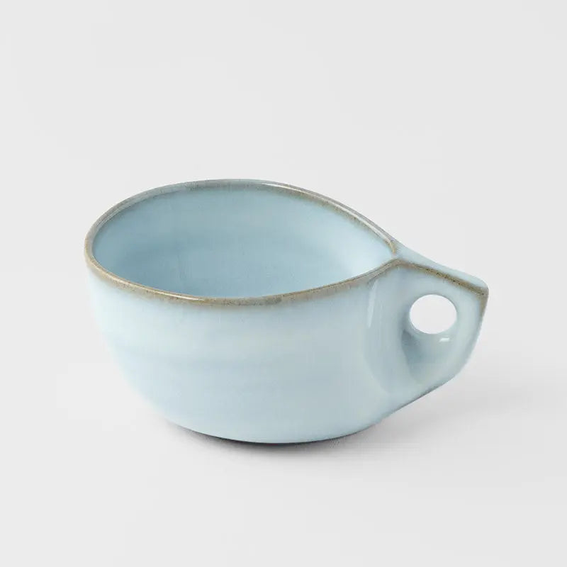 Cup 100ml Arc Ice Blue Glaze Wholesale Hub