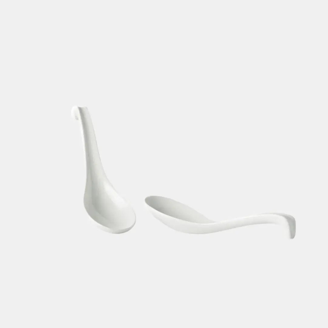Spoon 17.5cm Kanso Soft White Glaze Wholesale Hub