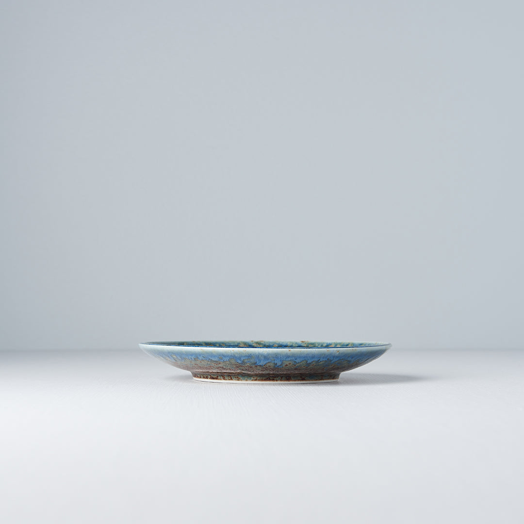 Tapas Plate 17cm Earth & Sky Glaze Wholesale Hub