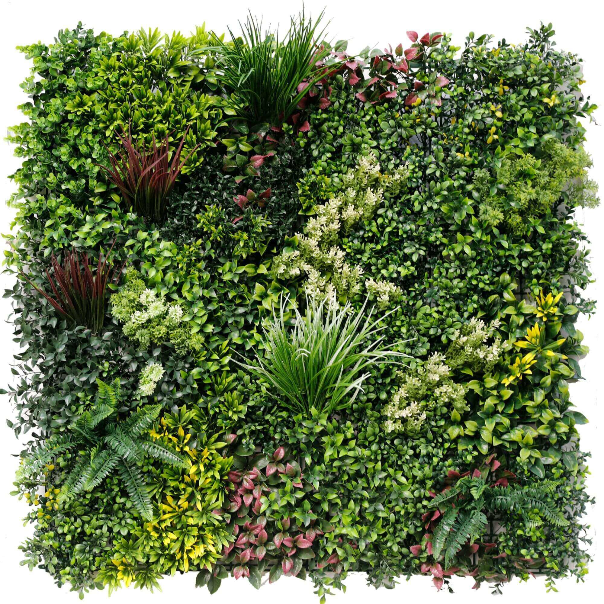 Luxury Evergreen Rainforest Recycled Vertical Garden / Green Wall UV Resistant Sample Wholesale Hub