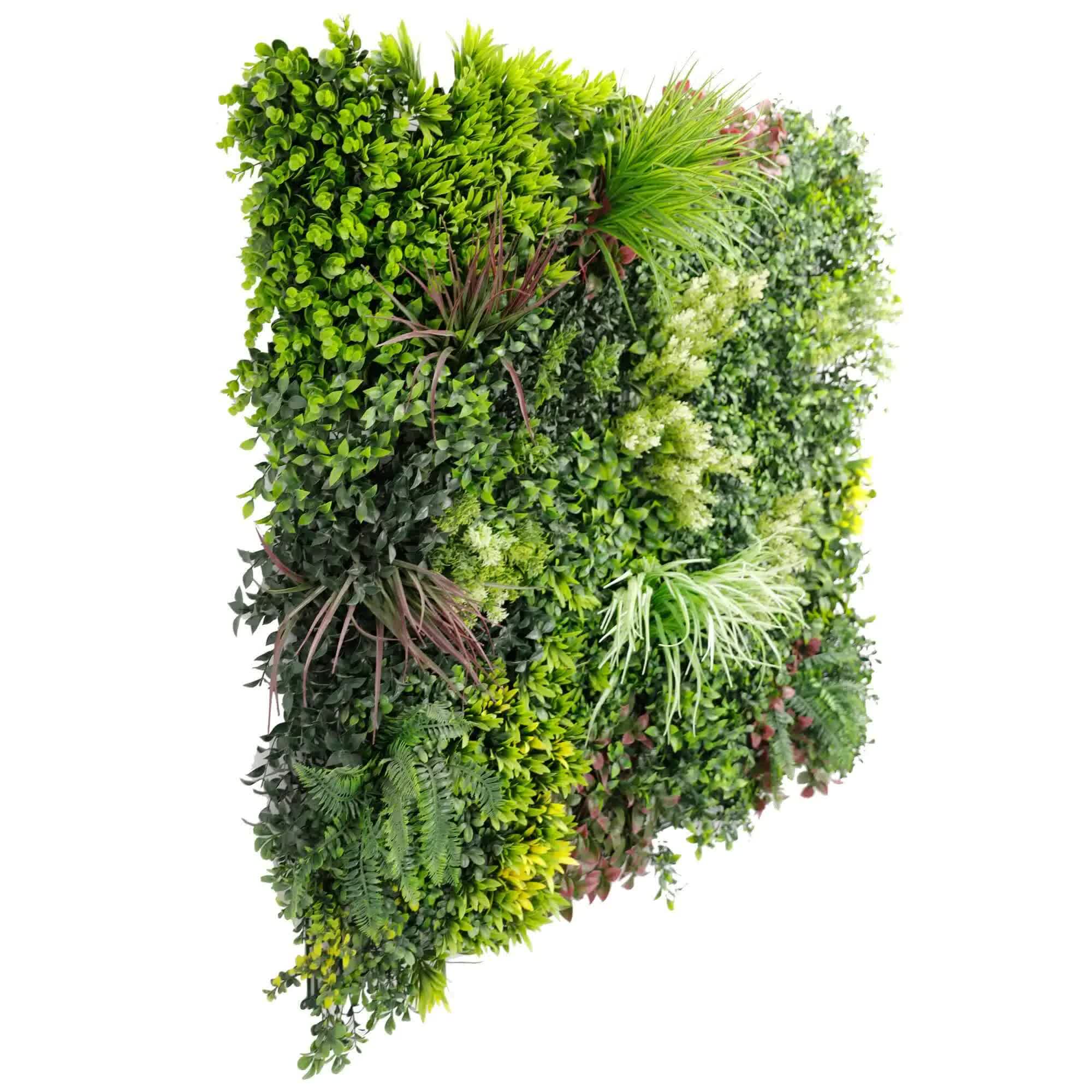 Luxury Evergreen Rainforest Recycled Vertical Garden / Green Wall UV Resistant Sample Wholesale Hub