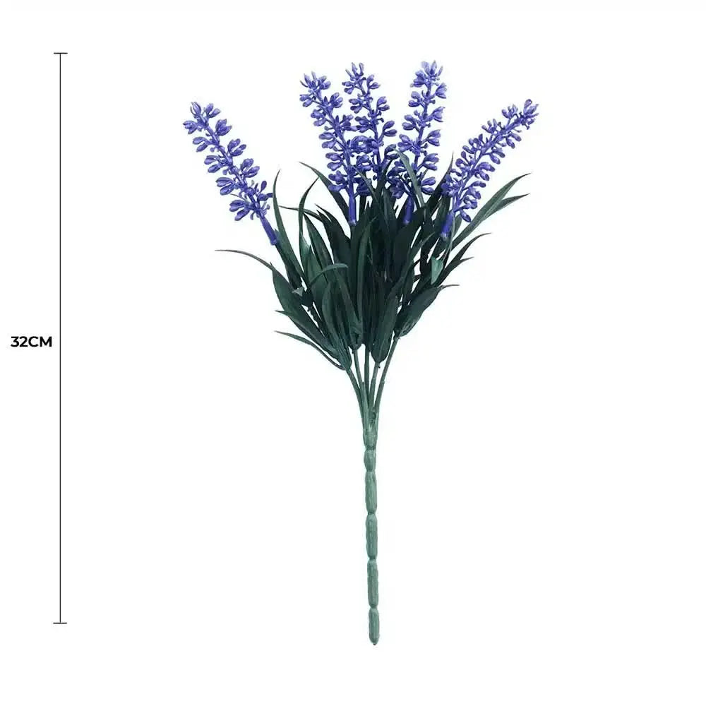 Artificial Lavender Stem (Impress Lavender) UV Resistant 32cm Wholesale Hub