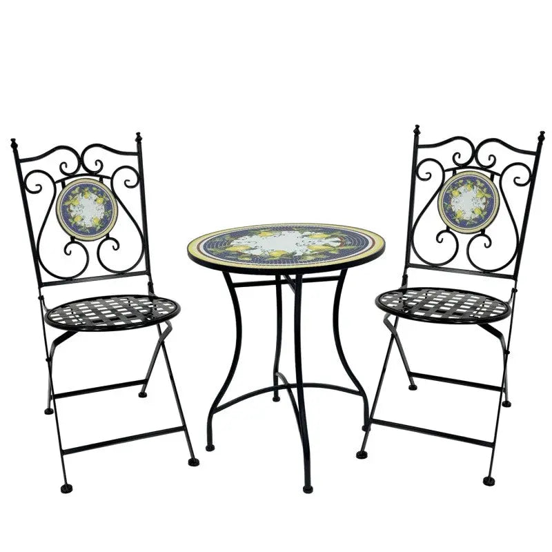 Molto Bene Lemon 3pc Setting Table Chairs Wholesale Hub