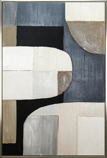 Oceana Abstract Framed Artwork 120cm Wholesale Hub