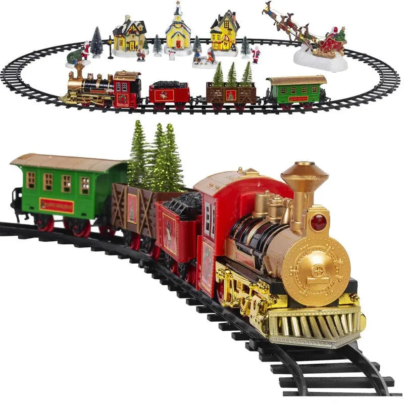 NNEOBA Christmas Village Train Set Wholesale Hub
