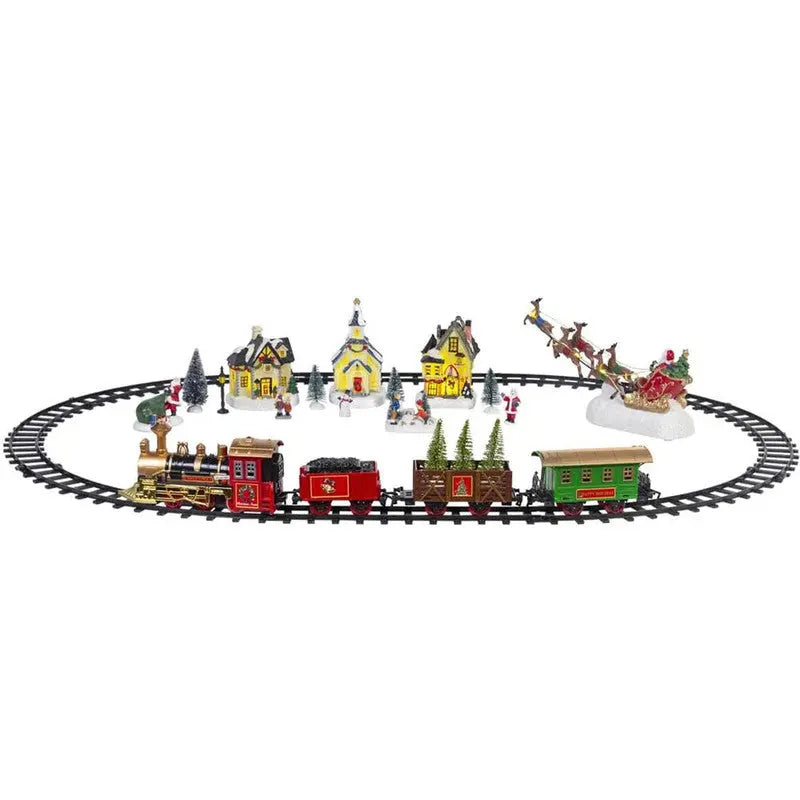 NNEOBA Christmas Village Train Set Wholesale Hub