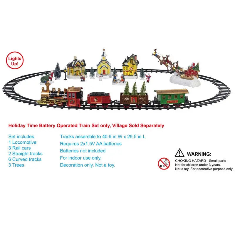 NNEOBA Christmas Village Train Set Wholesale Hub