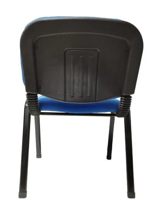 NNECN Stackable Office Conference Visitor and Community Chairs (Set of 7-Blue) Wholesale Hub