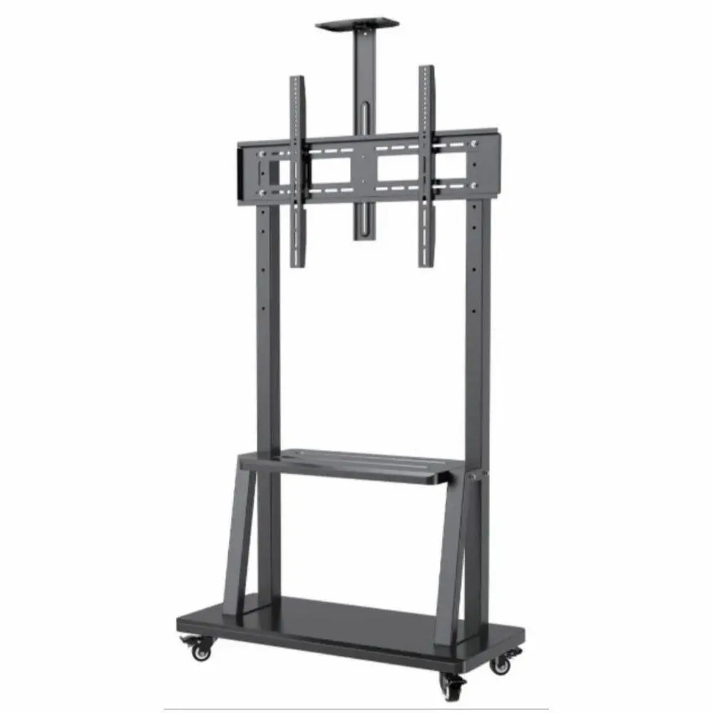 32" -100" Heavy Duty Floor TV Stand TV Cart Trolley Height Adjustable Mount Bracket Wholesale Hub