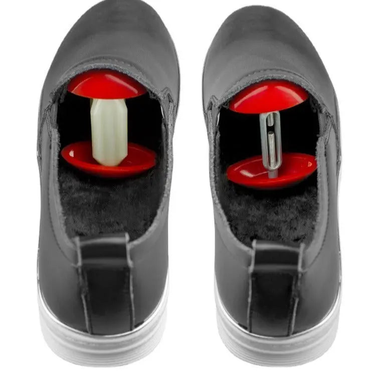 Adjustable Plastic Shoe Stretcher, Red and White, Universal Size Wholesale Hub