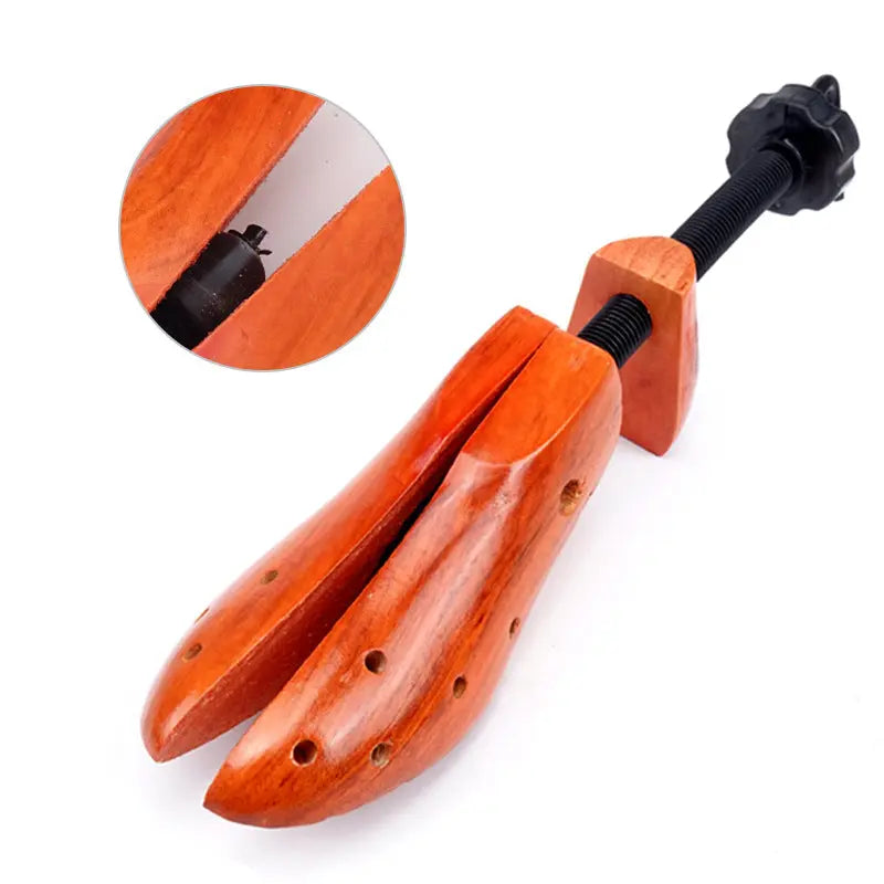 1 PCS Brown Adjustable Wooden Shoe Stretcher for Women, Small Size (EUR 34-38) Wholesale Hub