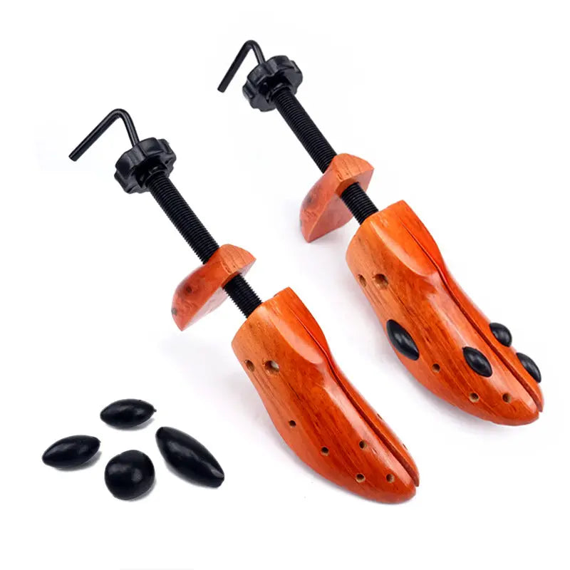1 PCS Brown Adjustable Wooden Shoe Stretcher for Women, Small Size (EUR 34-38) Wholesale Hub