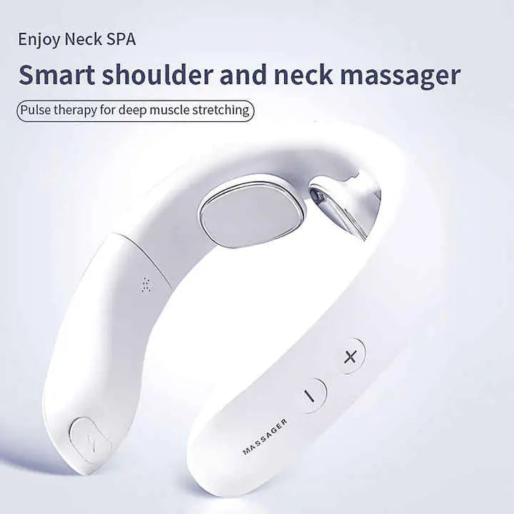 Intelligent Neck Massager with Heat Therapy for Neck and Shoulder Pain Relief Wholesale Hub